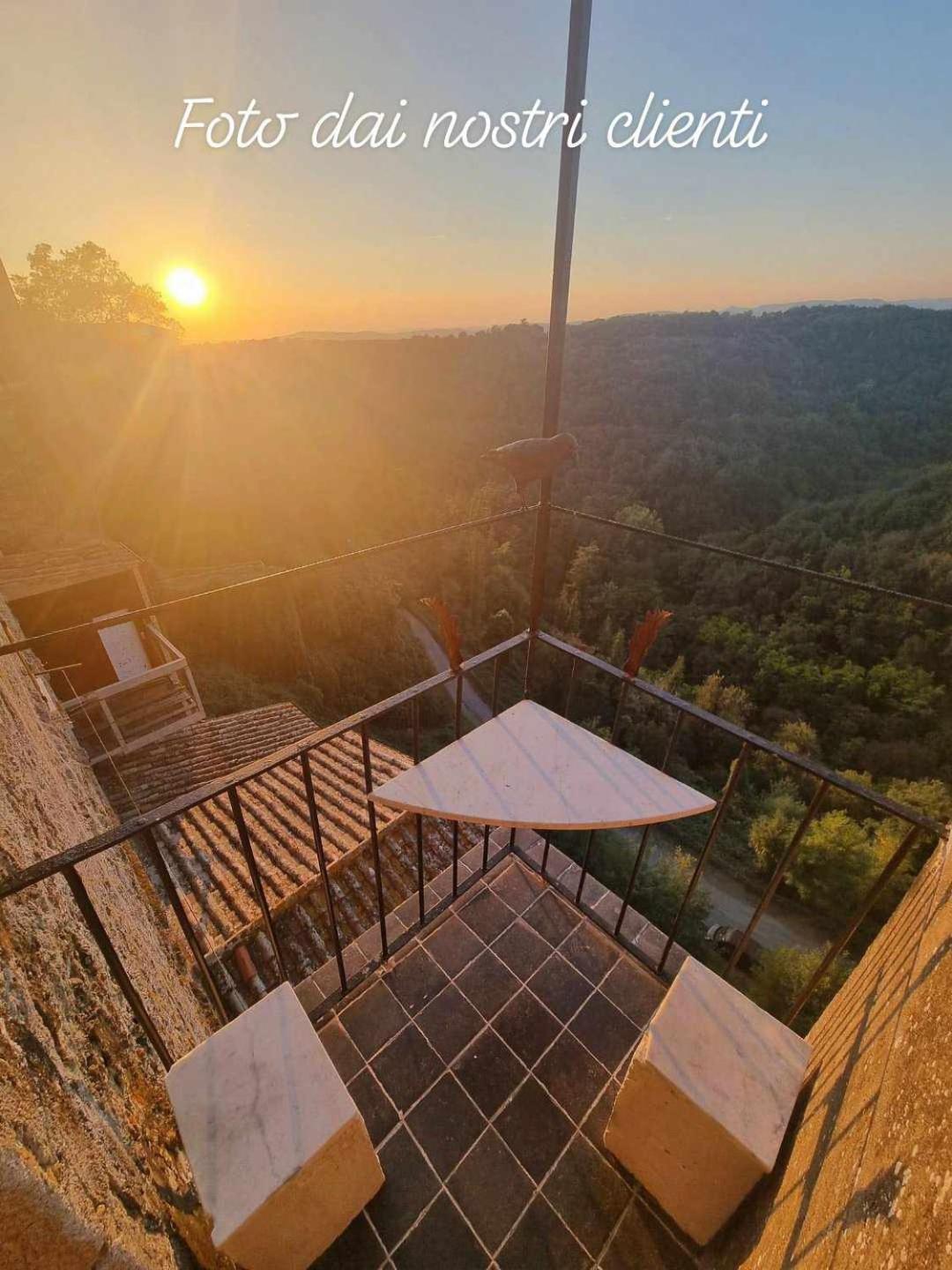 Appartement La Sorpresa Sul Bastione With Panoramic Balcony à Pitigliano Extérieur photo